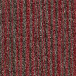 Ковровая Плитка Stripe (Страйп) 155 Коричневый-красный ― Нева Флор