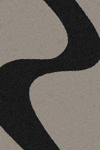 Прямоугольный ковер PLATINUM T616 GRAY-BLACK ― Нева Флор