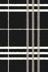 Прямоугольный ковер PLATINUM T642 BLACK ― Нева Флор