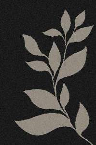 Прямоугольный ковер PLATINUM T647 BLACK-GRAY ― Нева Флор