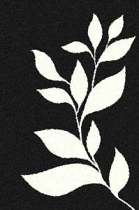 Прямоугольный ковер PLATINUM T647 BLACK-NATURAL ― Нева Флор